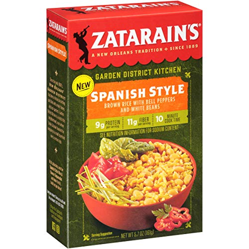 Zatarains Spanish Style Brown Rice With Bell Peppers And White