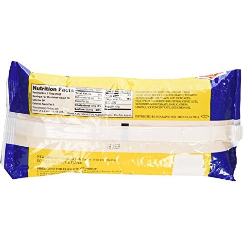 Zatarains New Orleans Seasoned Fish Fry Breading Mix, 10 Ounces