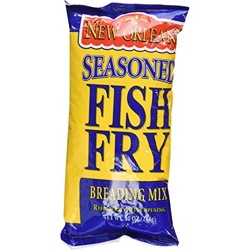 Zatarains New Orleans Seasoned Fish Fry Breading Mix, 10 Ounces