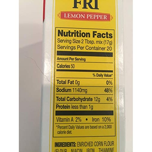 Breading Fish Fry Lemon P