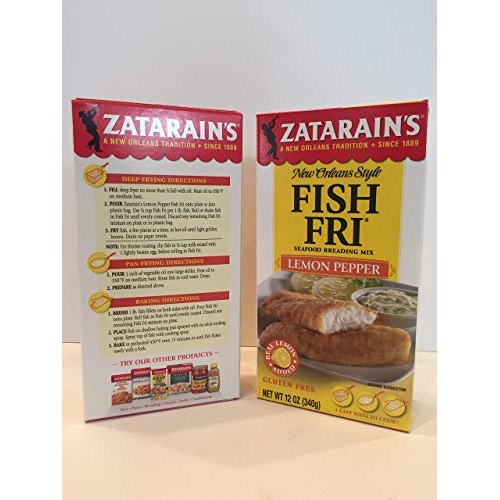 Breading Fish Fry Lemon P