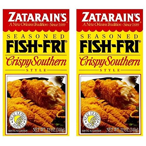 Zatarains Breading Crispy Fish Fry 12 Oz Pack Of 2