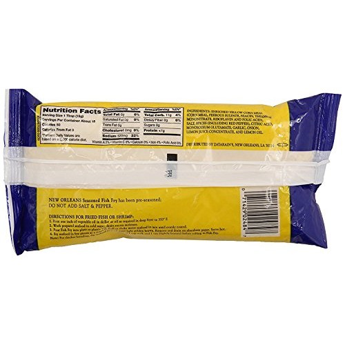 Zatarains Breading Fish Fry Seasnd 10Oz