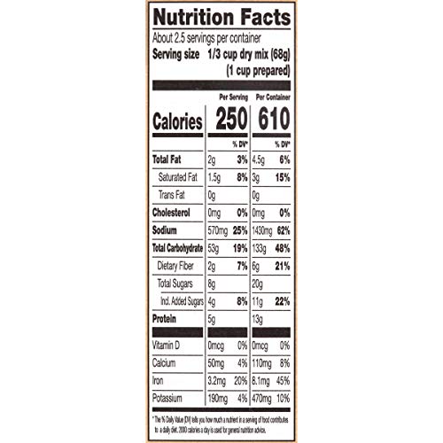 Zatarains Caribbean Rice Mix, 6 Oz Pack Of 12