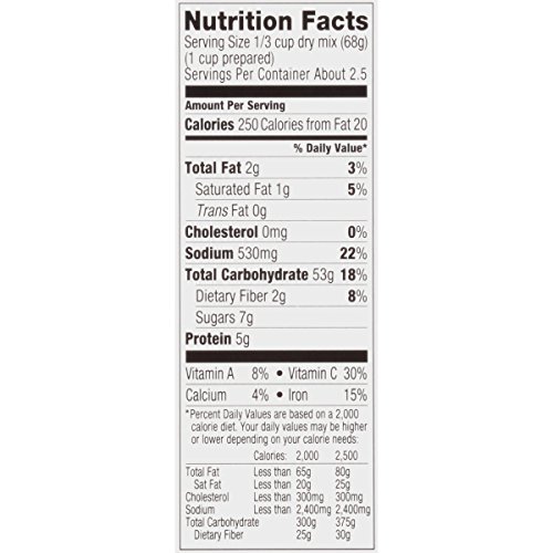 Zatarains Caribbean Rice Mix, 6 Oz Pack Of 12