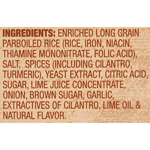 Zatarains Cilantro Lime Rice, 6.9 Oz Pack Of 12