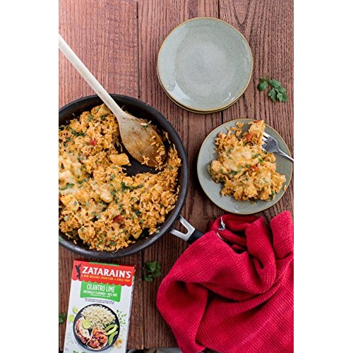 Zatarains Cilantro Lime Rice, 6.9 Oz Pack Of 12