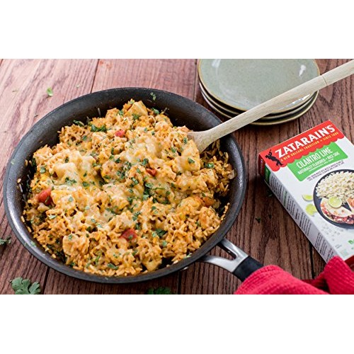 Zatarains Cilantro Lime Rice, 6.9 Oz Pack Of 12