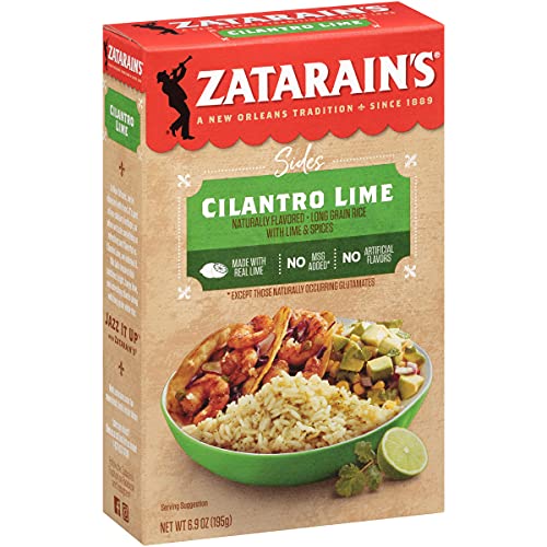 Zatarains Cilantro Lime Rice, 6.9 Oz Pack Of 12