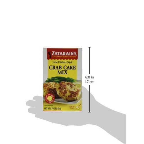 Zatarains, Crab Cake Mix, 5.75 Oz, Pack Of 6