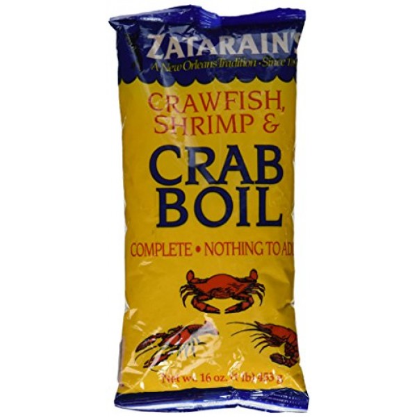 Zatarains Crawfish, Shrimp & Crab Boil 16 Oz.