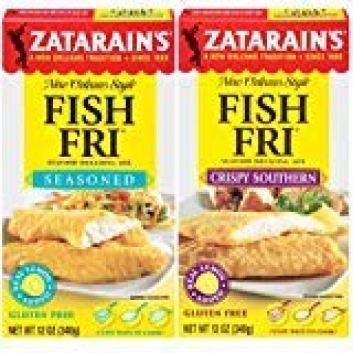 Zatarains Fish Fry Mix Variety 2 Pack – Includes -1 Box Seasone