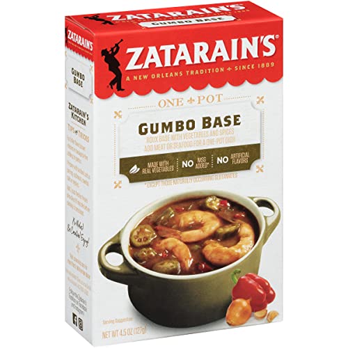 Zatarains Gumbo Base, 4.5 Oz Pack Of 12