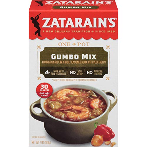 Zatarains Gumbo Mix, 7 Oz Pack Of 12 Package May Vary