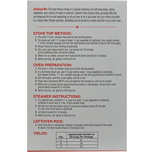 Zatarains Jambalaya Mix, 40 Oz