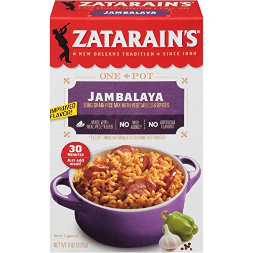 Zatarains Jambalaya Rice Mix, 8 Oz Pack Of 12