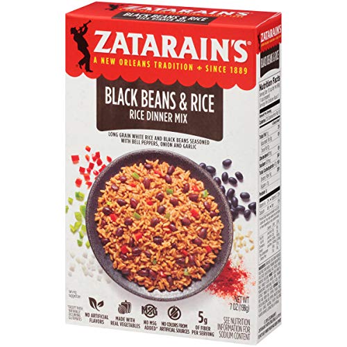 Zatarains New Orleans Style Black Beans And Rice, 7 Oz