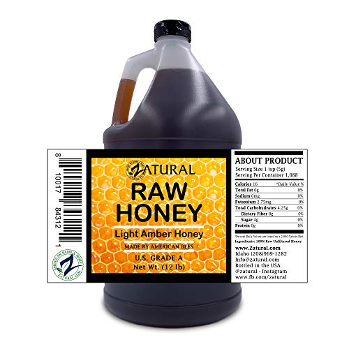 Honey Raw Fresh Air Idaho Grade A Light Amber Honey 12 Pound