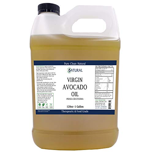 Zatural Virgin 100% Pure Natural Avocado Oil Without Additives,