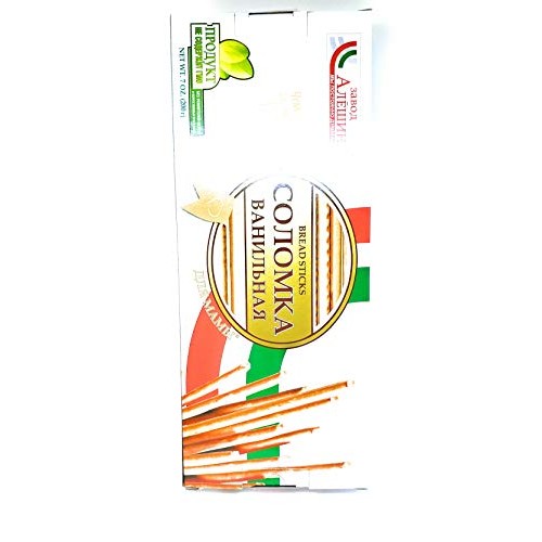 Imported Russian Sweet Breadsticks, Traditional Russian Vanilla