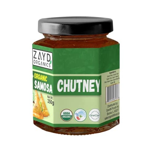 Zayd Organic Samosa Chutney, Spicy Imli Chutney, Great Dipping S...