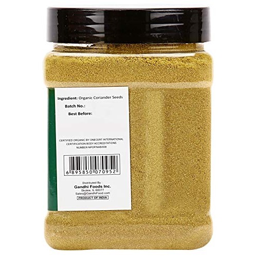 Zayd Organics Coriander Powder, Dhania Ground, Usda Organic, 14O