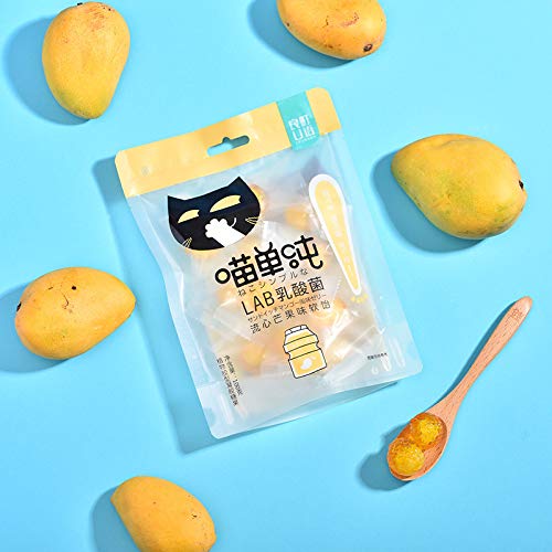 Fruit Candy喵单纯 Mango Flavor Lactic Acid Bacteria Pop Jelly,