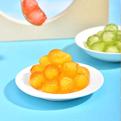 Fruit Candy喵单纯 Mango Flavor Lactic Acid Bacteria Pop Jelly,