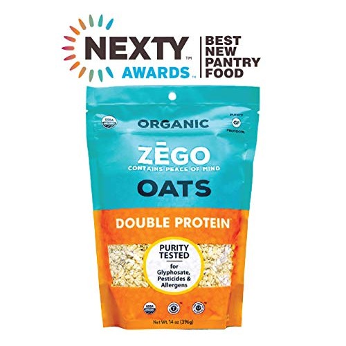 ZEGO Gluten Free Organic Rolled Oats - Double Protein Old Fashio...