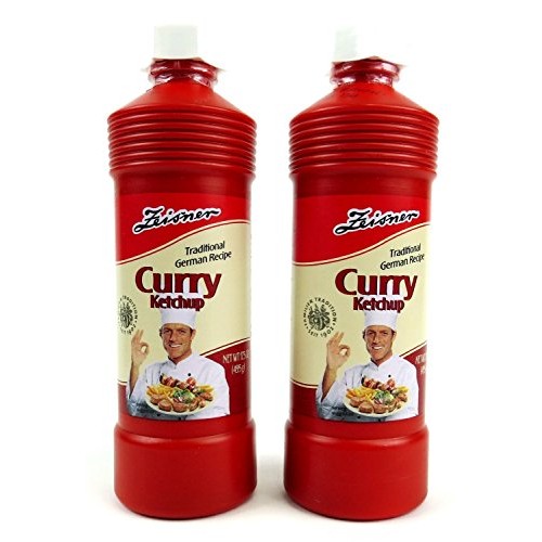 Zeisner Curry Ketchup - 2 Bottle Bundle Pack Of 2