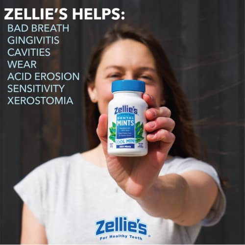 Zellies Peppermint Gum, 100 Count Jar