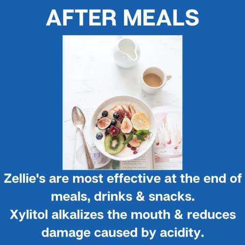 Zellies Peppermint Gum, 100 Count Jar