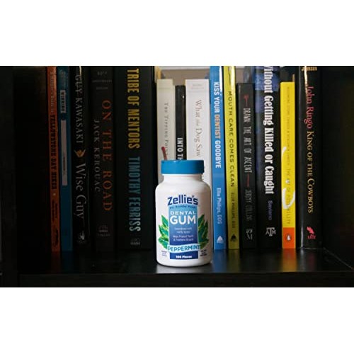 Zellies Peppermint Gum, 100 Count Jar