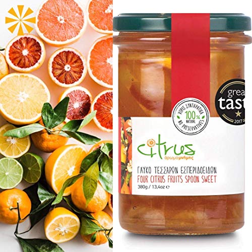 Citrus Handmade Greek Fruit Preserve Duo - 1 Chian Tangerine Pee