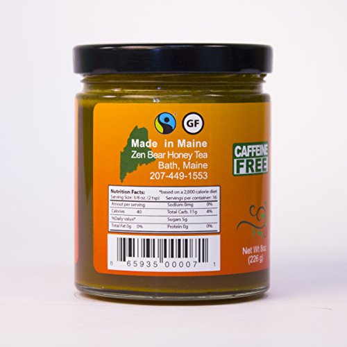 New Sunrise | Herb Infused Raw Honey Tea With Turmeric, Ginger,