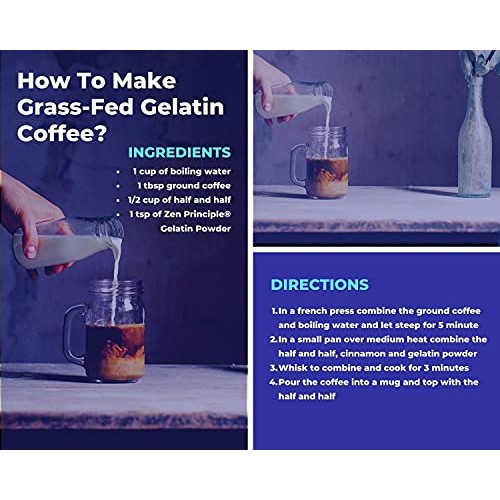 Extra Large Grass-Fed Gelatin Powder, 3 Lb. Custom Anti-Aging Pr