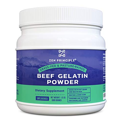 Grass-Fed Gelatin Powder, 1.5 Lb. Custom Anti-Aging Protein For