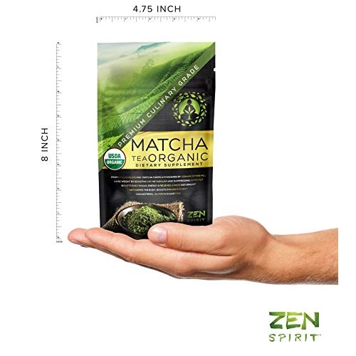Matcha Green Tea Powder Organic - Japanese Premium Culinary Grad