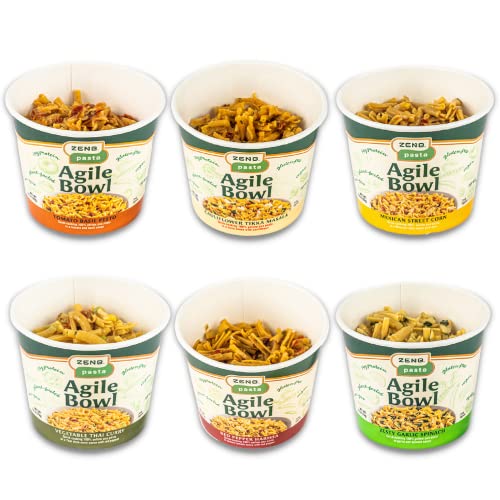 Zenb Pasta Agile Bowl, Gluten-Free, Ready To Eat Meal In 3 Minut