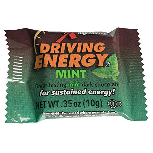 Zenevo Dark Chocolate Driving Energy Squares – Mint Dark Chocolate