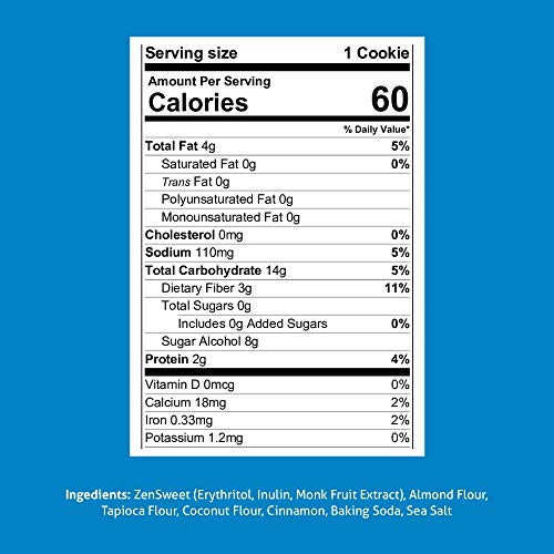 Zensweet Baking Snickerdoodle Cookie Mix - Grain Free, Sugar Fre