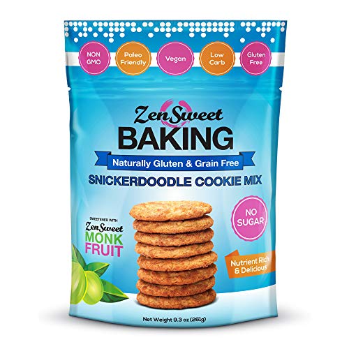 Zensweet Baking Snickerdoodle Cookie Mix - Grain Free, Sugar Fre