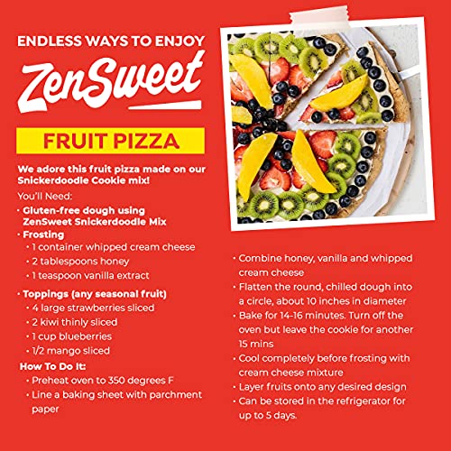 ZenSweet Snickerdoodle Cookie Mix - Keto Cookies with No Sugar A...