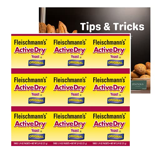 Fleischmanns Active Dry Yeast Original Packets - Pack Of 9 Indiv Fleischmanns Active Dry Yeast Original Packets - Pack Of 9 Indiv