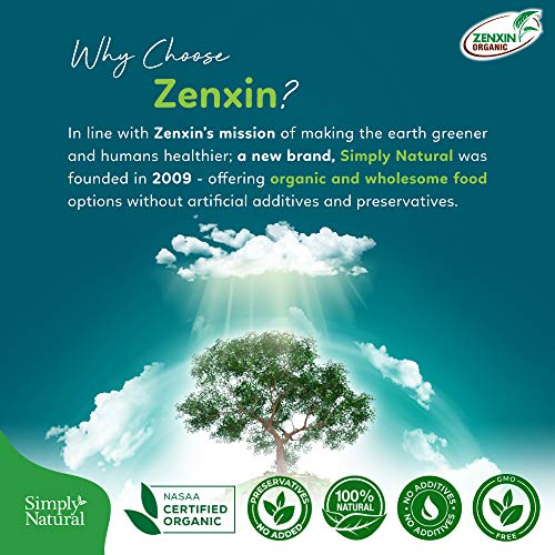 Zenxin Organic Spinach Noodles - Organic Farms Grown Veggie Spin