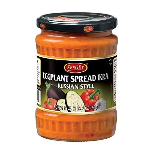 Zergut | Eggplant Spread | Russian Style Ikra | Plant-Based Spre...