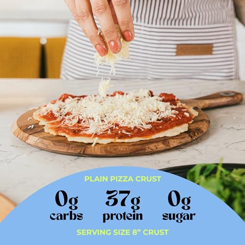 ZeroCarb LYFE 6 Pack 8 Gluten Free Pizza Crust, Chicken Breast,...