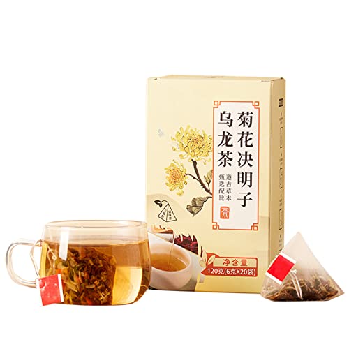 Chrysanthemum Cassia Seed Tea 120g, 6g X 20Bags, Osmanthus Honey...