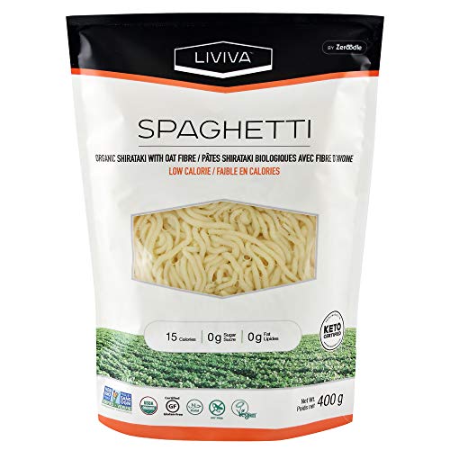 Liviva Low Calorie Keto-Certified Organic Shirataki Spaghetti Wi