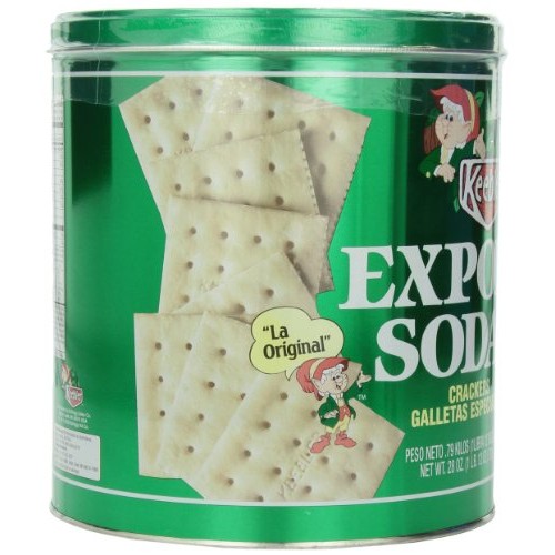 Keebler, Export Sodas, Crackers, Original, 28Oz Can